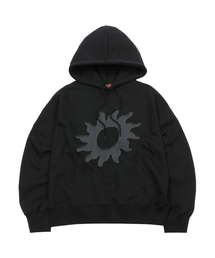 Solaris Applique Hoodie Black