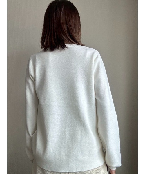Day and Grade(デイアンドグレイド)の「【前田ゆかセレクト】2WAYフリルデザインプルオーバー(Tシャツ/カットソー・レディース・グレー/アイボリー・FREE)」の8枚目の写真