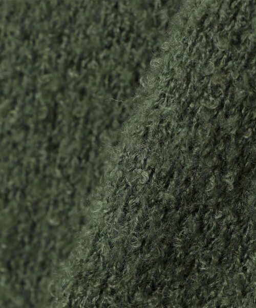 City Ambient Products(シティアンビエントプロダクツ)の「City Ambient Products: スーパーソフト ブークレ ロール ニット(ニット/セーター・メンズ・ライトオリーブ/ダークグレー/ネイビー・SMALL/MEDIUM/LARGE)」の13枚目の写真