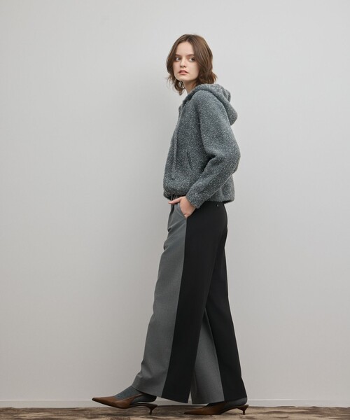 Diagram(ダイアグラム)の「ラップワイドパンツ(その他パンツ・レディース・グレー/ベージュ・36/38)」の4枚目の写真