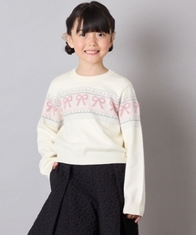 a.v.v | [120-160]【おうちで洗える】ふわもちノルディックニット(ニット/セーター)