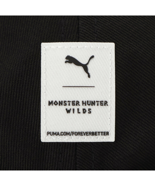 PUMA(プーマ)の「PUMA プーマ ユニセックス PUMA x モンスターハンターワイルズ BB キャップ(キャップ・メンズ・ブラック・フリー)」の6枚目の写真