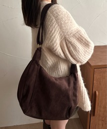 【apres jour clair】フェイクスエードショルダーバッグ