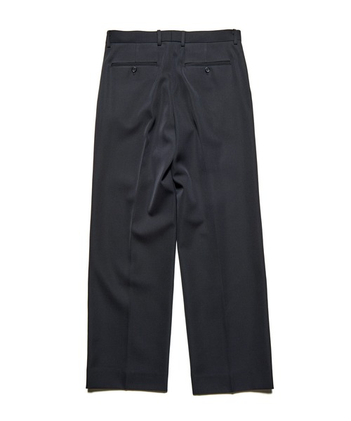 SOPHNET.（ソフネット）の「DOESKIN WOOL TUCK SLACKS（スウェットパンツ・メンズ・ブラック/ブラウン・3/2/4/1/5）」の5枚目の写真