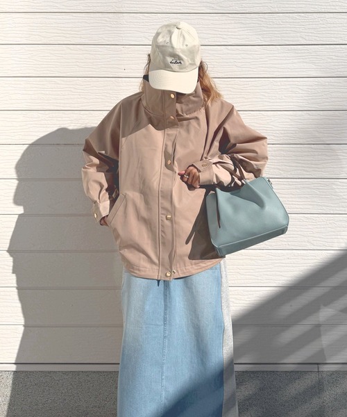 Q（キュー）の「ショルダーバッグ付き トート（トートバッグ・レディース・ライトブルー/アイボリー・ONE SIZE）」の16枚目の写真