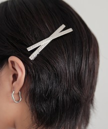 for/c（フォーシー）の「メタルクロスバレッタ【サスティナブル】（ヘアピン）」