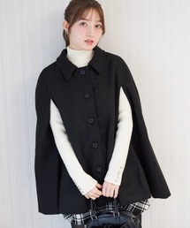 ヴィンテージ TAKEZO タケゾー コート ポンチョ ウール ブラックB100 コート」に該当するポンチョファッション通販 - ZOZOTOWN