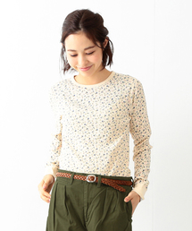 BEAMS BOY | BEAMS BOY / フラワー プリント サーマル クルー(Tシャツ/カットソー)