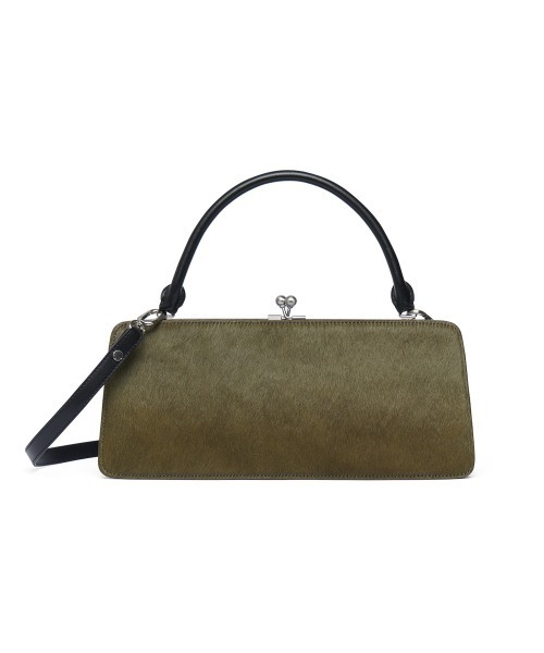 clor(クロル)の「FRAME BAG LARGE(ハンドバッグ・レディース・オリーブ/ブラック・FREE)」の2枚目の写真