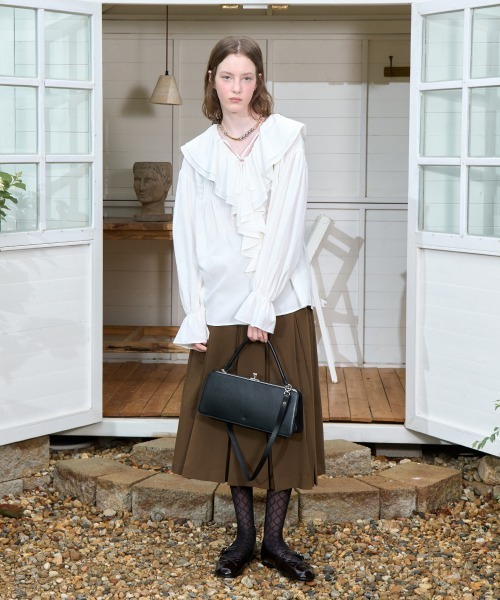 clor(クロル)の「FRAME BAG LARGE(ハンドバッグ・レディース・オリーブ/ブラック・FREE)」の18枚目の写真