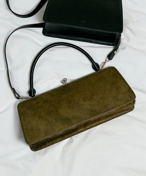 clor(クロル)の「FRAME BAG LARGE(ハンドバッグ・レディース・オリーブ/ブラック・FREE)」の20枚目の写真