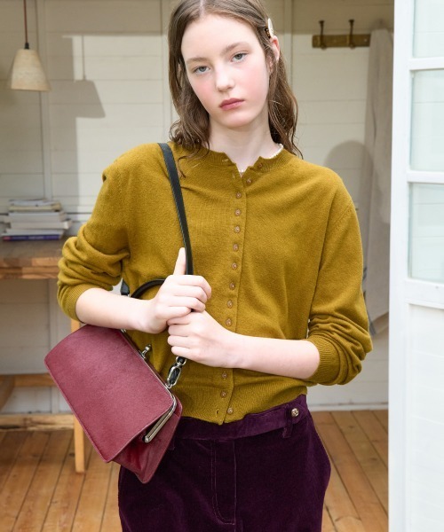 clor(クロル)の「FRAME BAG LARGE(ハンドバッグ・レディース・オリーブ/ブラック・FREE)」の4枚目の写真