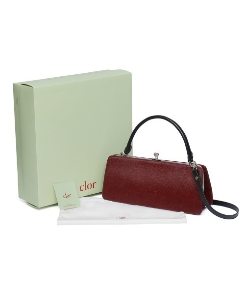 clor(クロル)の「FRAME BAG LARGE(ハンドバッグ・レディース・オリーブ/ブラック・FREE)」の6枚目の写真