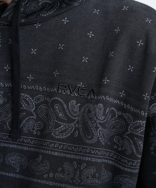 RVCA(ルーカ)の「RVCA WRWB FADE HD(パーカー・メンズ・カーキ/ブラック系2・L/M)」の7枚目の写真