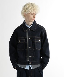 HARE | 【SET UP対応】ZIPトラッカーデニムブルゾン(HARE)(ブルゾン)