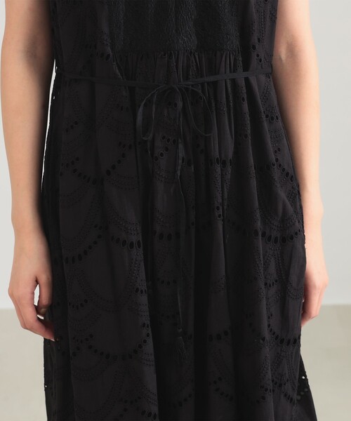 NE QUITTEZ PAS!(ヌキテパ)の「ne Quittez pas / ボイル ドット ワンピース(ワンピース・レディース・ブラック・ONE SIZE)」の10枚目の写真