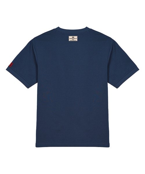 GRAIN DE BEAUTE（グランデボーテ）の「SIGNATURE T-SHIRT 03 [NAVY]（Tシャツ/カットソー・レディース・ネイビー・S/M/L/XL）」の3枚目の写真
