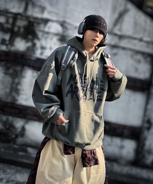 THE MILE（ザマイル）の「マイルドンアーカイブスウェットフード [NAVY]（パーカー・メンズ・その他・S/M/L/XL）」の19枚目の写真