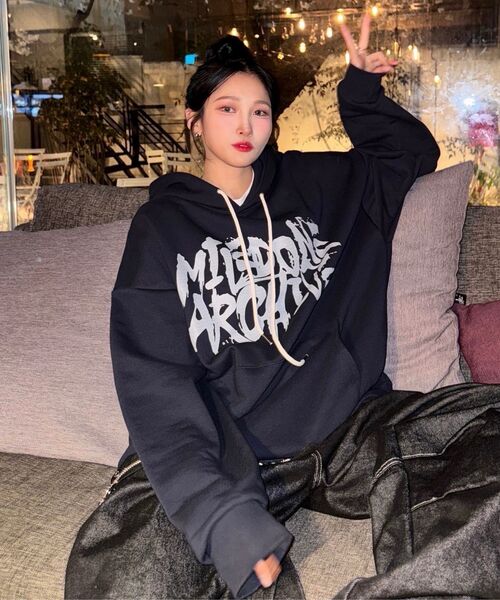 THE MILE（ザマイル）の「マイルドンアーカイブスウェットフード [NAVY]（パーカー・メンズ・その他・S/M/L/XL）」の15枚目の写真