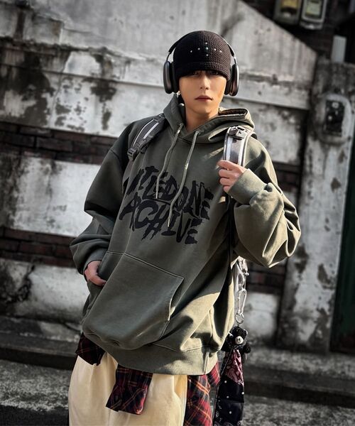 THE MILE（ザマイル）の「マイルドンアーカイブスウェットフード [NAVY]（パーカー・メンズ・その他・S/M/L/XL）」の7枚目の写真