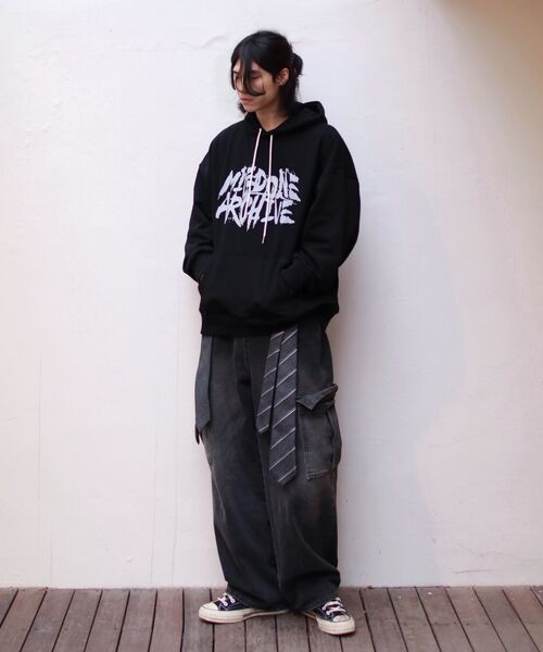 THE MILE（ザマイル）の「マイルドンアーカイブスウェットフード [NAVY]（パーカー・メンズ・その他・S/M/L/XL）」の12枚目の写真