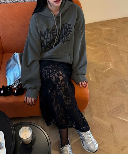 THE MILE（ザマイル）の「マイルドンアーカイブスウェットフード [NAVY]（パーカー・メンズ・その他・S/M/L/XL）」の2枚目の写真