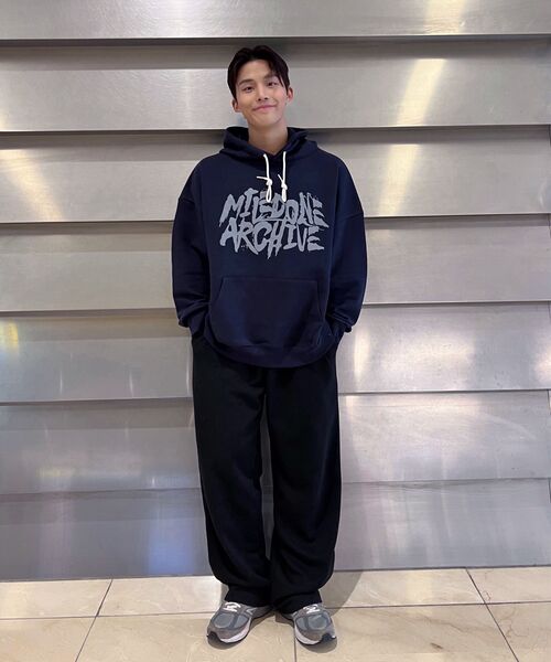 THE MILE（ザマイル）の「マイルドンアーカイブスウェットフード [NAVY]（パーカー・メンズ・その他・S/M/L/XL）」の6枚目の写真