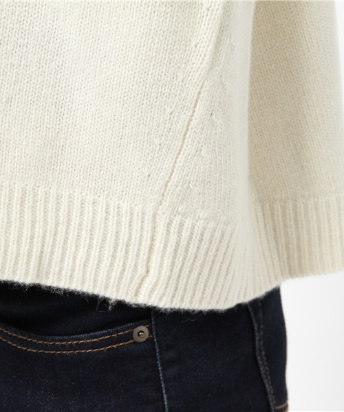 JOURNAL STANDARD(ジャーナルスタンダード)の「《追加》BIGシルエット クループルオーバー#(ニット/セーター・レディース・ホワイト/キャメル/ベージュ系その他/グレー・FREE)」の7枚目の写真