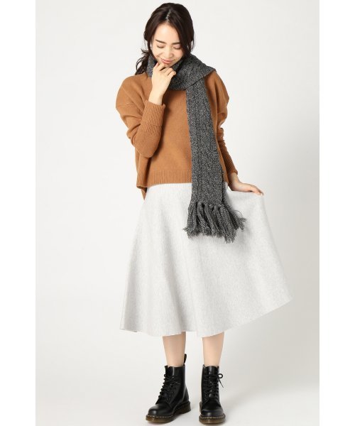 JOURNAL STANDARD(ジャーナルスタンダード)の「《追加》BIGシルエット クループルオーバー#(ニット/セーター・レディース・ホワイト/キャメル/ベージュ系その他/グレー・FREE)」の19枚目の写真