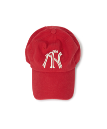 ETCE（イーティーシーイー）の「NY CROSS WASHED CAP (RED)（キャップ）」