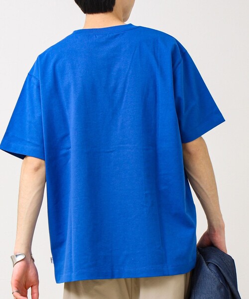 NANGA（ナンガ）の「【NANGA×GLOSTER】別注③ Frontprint Tee（Tシャツ/カットソー・メンズ・ブラック/ブルー/オフホワイト・L/M）」の9枚目の写真
