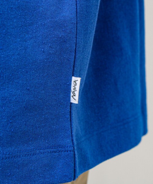 NANGA（ナンガ）の「【NANGA×GLOSTER】別注③ Frontprint Tee（Tシャツ/カットソー・メンズ・ブラック/ブルー/オフホワイト・L/M）」の12枚目の写真