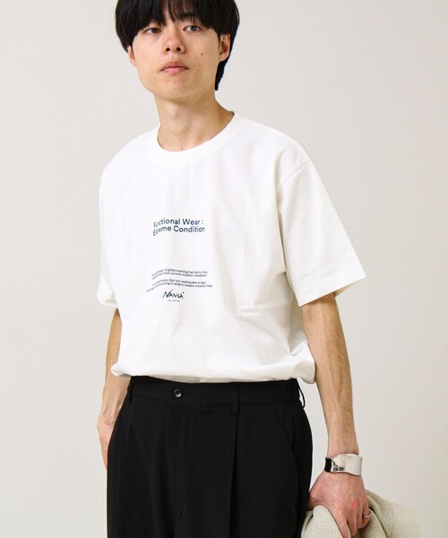 NANGA（ナンガ）の「【NANGA×GLOSTER】別注③ Frontprint Tee（Tシャツ/カットソー・メンズ・ブラック/ブルー/オフホワイト・L/M）」の22枚目の写真