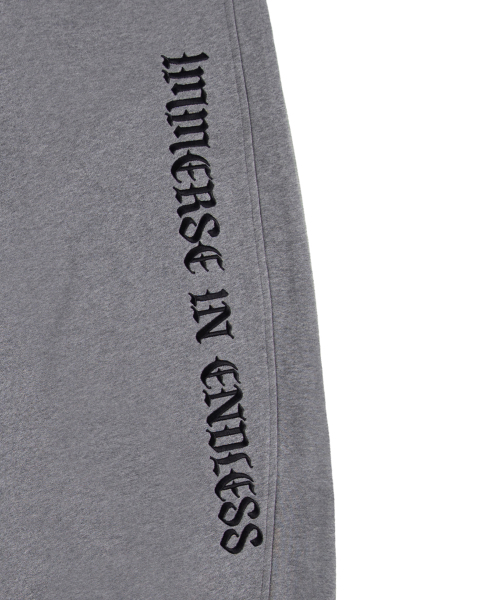 ROCKCAKE（ロックケーキ）の「Lettering Wide Curved Jogger - Gray（スウェットパンツ・レディース・その他・S/XS）」の4枚目の写真