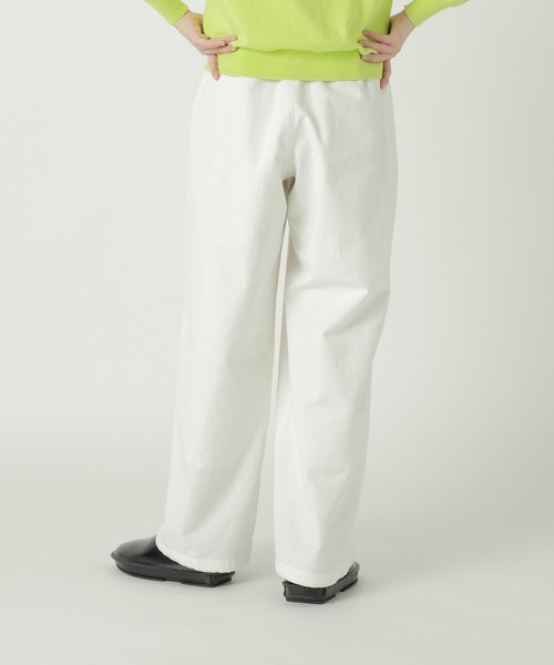ZUCCa(ズッカ)の「CORD EMBROIDERY BOTTOM / S(その他パンツ・レディース・ホワイト/ブラック/ブラウン・M size)」の5枚目の写真