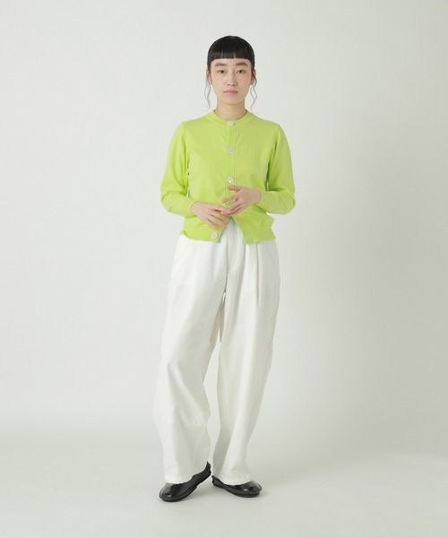 ZUCCa(ズッカ)の「CORD EMBROIDERY BOTTOM / S(その他パンツ・レディース・ホワイト/ブラック/ブラウン・M size)」の6枚目の写真
