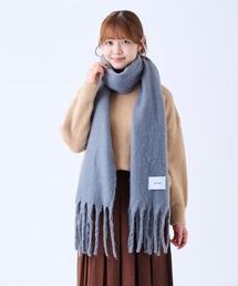 ロゴパターン マフラー グレー系 180*30CM マフラー（グレー/灰色系・ブランドロゴ）ファッション通販 - ZOZOTOWN