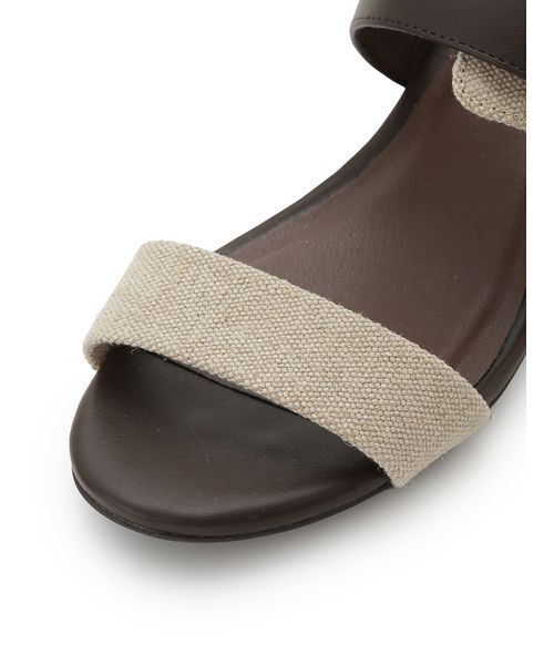 FRAY I.D（フレイアイディー）の「バックルベルトサンダル（サンダル・レディース・ブラック/マルチ/パイソン・36/37/38）」の7枚目の写真