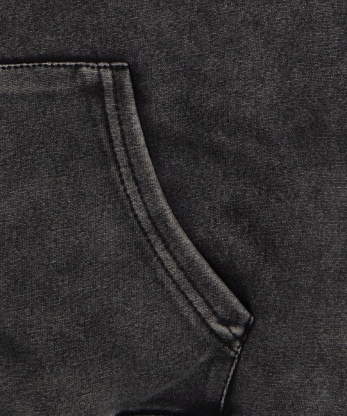 Figments（フィグメンツ）の「クロスショートジップパーカー（パーカー・レディース・スミクロ・FREE）」の8枚目の写真