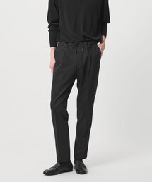 SOVEREIGN | ＜SOVEREIGN＞  ウール ギャバジン ハーフギャザー イージースラックス(スラックス)