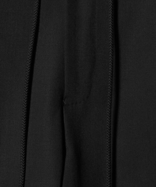 SOVEREIGN(ソブリン)の「<SOVEREIGN> ウール ギャバジン ハーフギャザー イージースラックス(スラックス・メンズ・ブラック・M/L)」の12枚目の写真