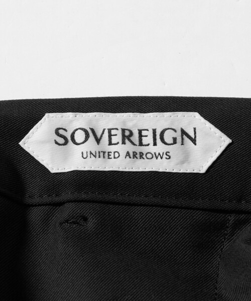 SOVEREIGN(ソブリン)の「<SOVEREIGN> ウール ギャバジン ハーフギャザー イージースラックス(スラックス・メンズ・ブラック・M/L)」の13枚目の写真