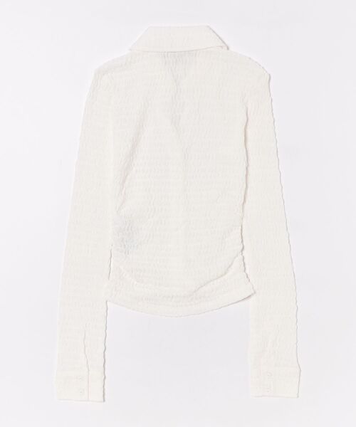 ALLSAINTS(オールセインツ)の「CONNIE SHIRT | CONNIE シャツ(シャツ/ブラウス・レディース・ホワイト・8/10/2/4/6)」の2枚目の写真