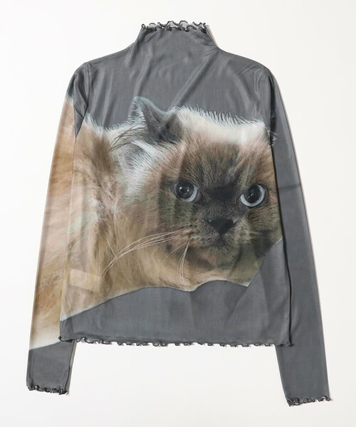 mmts(マミタス)の「ルビー シースルー カットソー(Tシャツ/カットソー・レディース・サックスブルー/グレー・SMALL/MEDIUM)」の12枚目の写真