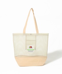 EX MESH TOTE BAG L / メッシュ素材×ナイロン切り替え トートバッグ Lサイズ / カジュアル デイリー 大容量