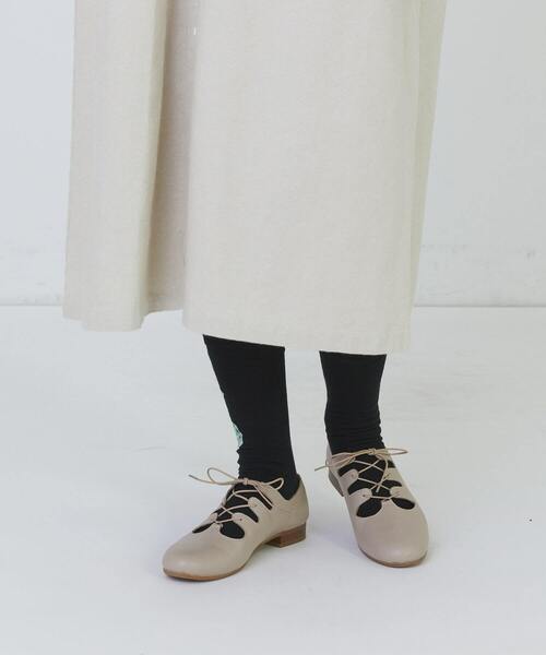 conges payes ADIEU TRISTESSE(コンジェ ペイエ アデュートリステス)の「ichiro yamaguciコラボソックス(ソックス/靴下・レディース・グレー系その他/ブラック/ライトグレー・FREE)」の9枚目の写真