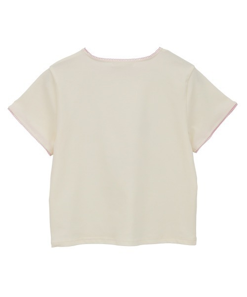 Candy Stripper（キャンディストリッパー）の「【U･SA･HA･NA】FANCY Tシャツ（Tシャツ/カットソー・レディース・アイボリー/イエロー系その他/ヘザーグレー・FREE）」の8枚目の写真