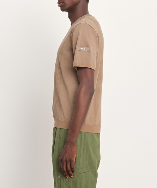 TATRAS（タトラス）の「TATRAS(タトラス) TESEO テセオ（ニット/セーター・メンズ・ダークネイビー/ベージュ/ブラック・4/3/2）」の4枚目の写真