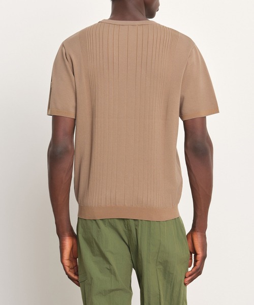 TATRAS（タトラス）の「TATRAS(タトラス) TESEO テセオ（ニット/セーター・メンズ・ダークネイビー/ベージュ/ブラック・4/3/2）」の5枚目の写真