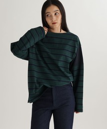 studio CLIP | 【daily CLIP】ランダムピッチボーダープルオーバー(Tシャツ/カットソー)